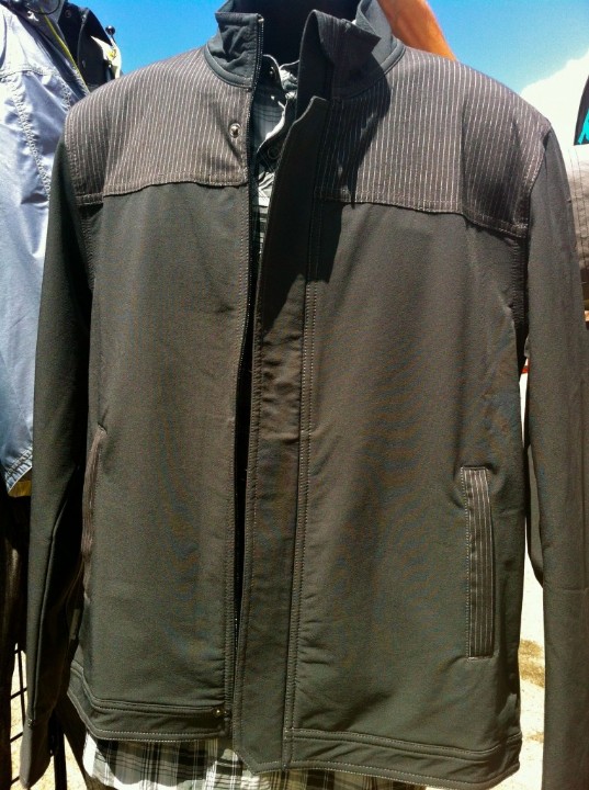 Men's black cycling jacket