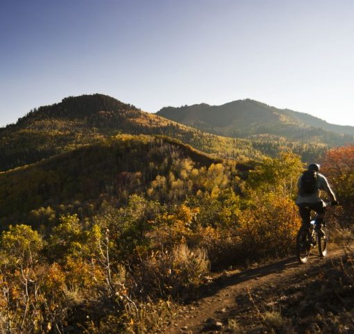 Fall Mountain Biking in Park City, UT - Round Valley Trail Network