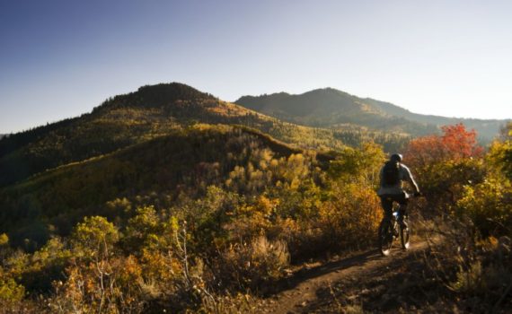 Fall Mountain Biking in Park City, UT - Round Valley Trail Network