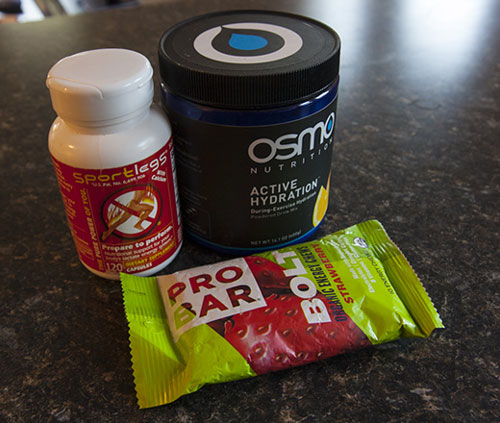 Nutrition snacks on a counter