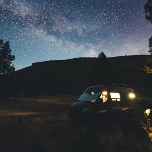 photographing van life