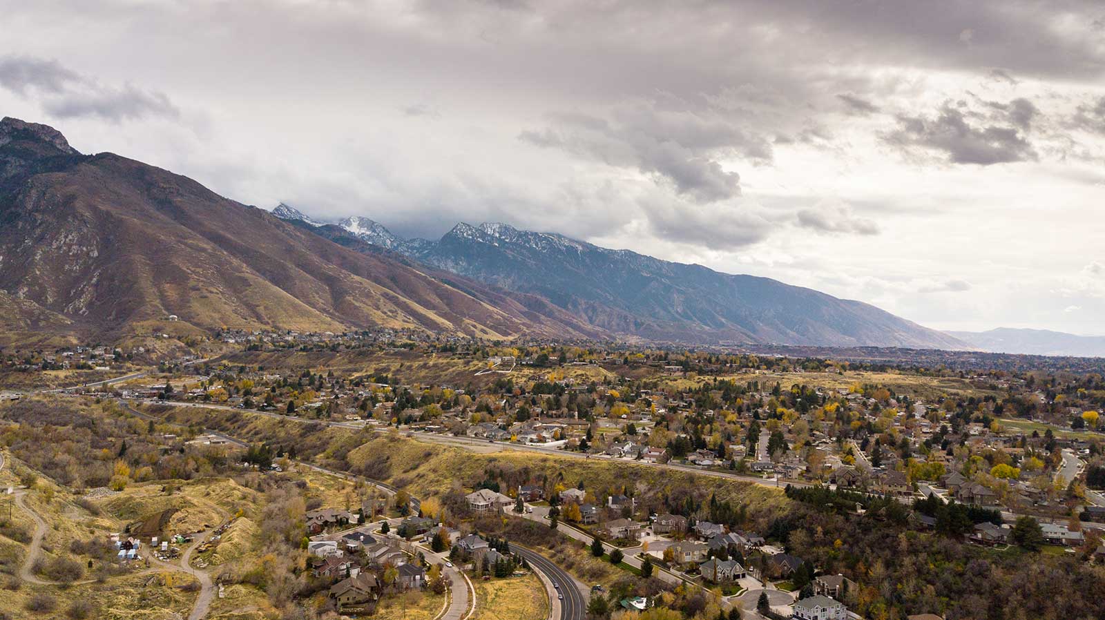 Wasatch Mountains meet Salt Lake Valley