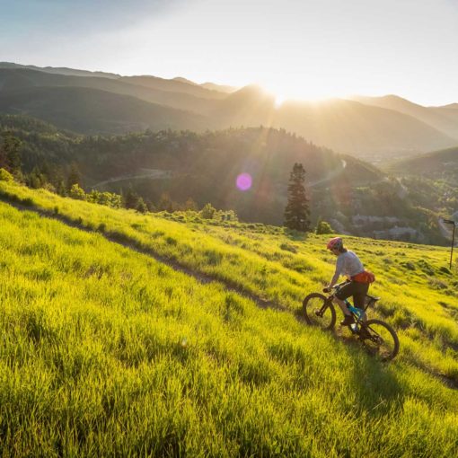Jans Expert mountain biking in Park City, Utah