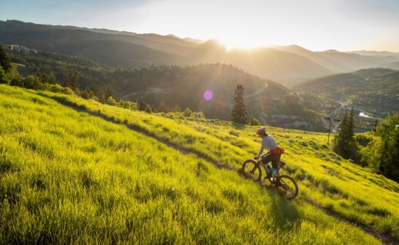 Jans Expert mountain biking in Park City, Utah